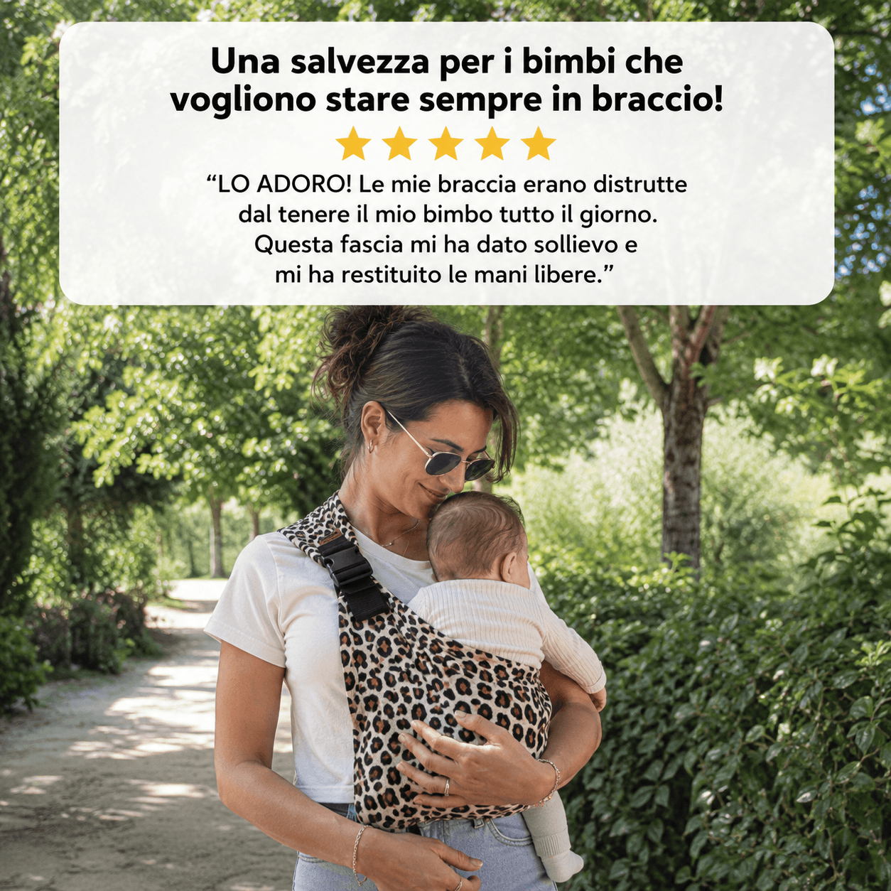 Lunavo Fascia Porta Bebè