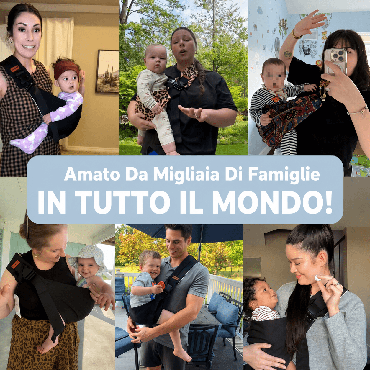 Lunavo Fascia Porta Bebè